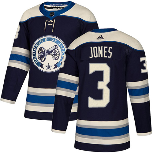 Adidas Blue Jackets #3 Seth Jones Navy Alternate Authentic Stitched Youth NHL Jersey Adidas Blue Jackets #3 Seth Jones Navy Alternate Authentic Stitched Youth NHL Jersey