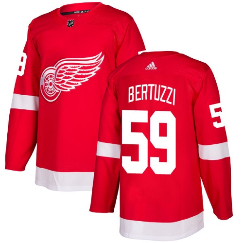 Adidas Red Wings #59 Tyler Bertuzzi Red Home Authentic Stitched Youth NHL Jersey Adidas Red Wings #59 Tyler Bertuzzi Red Home Authentic Stitched Youth NHL Jersey