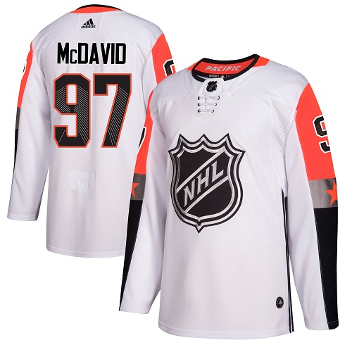 Adidas Oilers #97 Connor McDavid White 2018 All-Star Pacific Division Authentic Stitched Youth NHL Jersey Adidas Oilers #97 Connor McDavid White 2018 All-Star Pacific Division Authentic Stitched Youth NHL Jersey