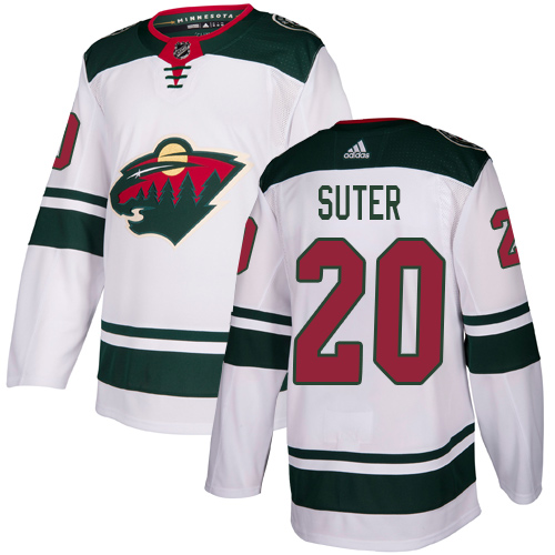 Adidas Wild #20 Ryan Suter White Road Authentic Stitched Youth NHL Jersey Adidas Wild #20 Ryan Suter White Road Authentic Stitched Youth NHL Jersey