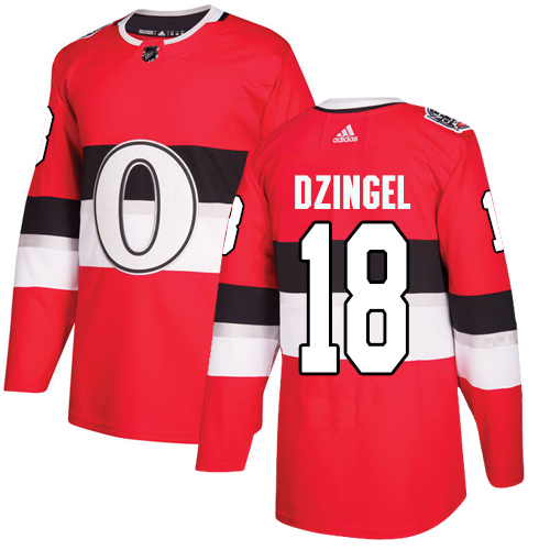 Adidas Senators #18 Ryan Dzingel Red Authentic 2017 100 Classic Stitched Youth NHL Jersey Adidas Senators #18 Ryan Dzingel Red Authentic 2017 100 Classic Stitched Youth NHL Jersey