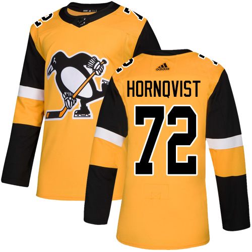 Adidas Penguins #72 Patric Hornqvist Gold Alternate Authentic Stitched Youth NHL Jersey Adidas Penguins #72 Patric Hornqvist Gold Alternate Authentic Stitched Youth NHL Jersey