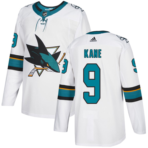 Adidas Sharks #9 Evander Kane White Road Authentic Stitched Youth NHL Jersey Adidas Sharks #9 Evander Kane White Road Authentic Stitched Youth NHL Jersey