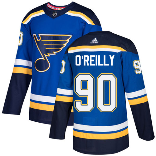 Adidas Blues #90 Ryan O'Reilly Blue Home Authentic Stitched Youth NHL Jersey Adidas Blues #90 Ryan O'Reilly Blue Home Authentic Stitched Youth NHL Jersey