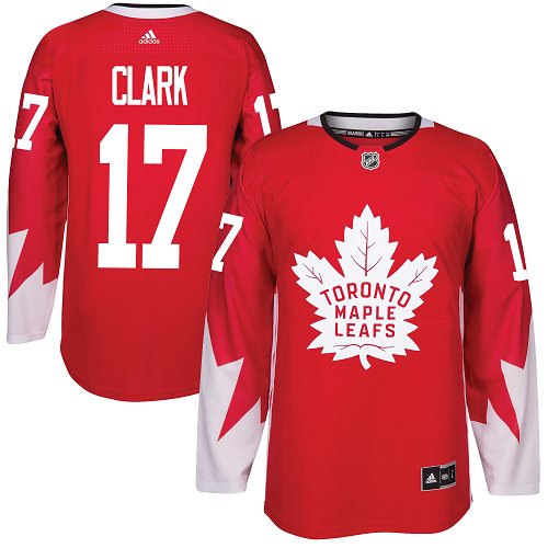 Adidas Maple Leafs #17 Wendel Clark Red Team Canada Authentic Stitched Youth NHL Jersey Adidas Maple Leafs #17 Wendel Clark Red Team Canada Authentic Stitched Youth NHL Jersey