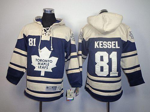 Maple Leafs #81 Phil Kessel Blue Sawyer Hooded Sweatshirt Stitched Youth NHL Jersey Maple Leafs #81 Phil Kessel Blue Sawyer Hooded Sweatshirt Stitched Youth NHL Jersey