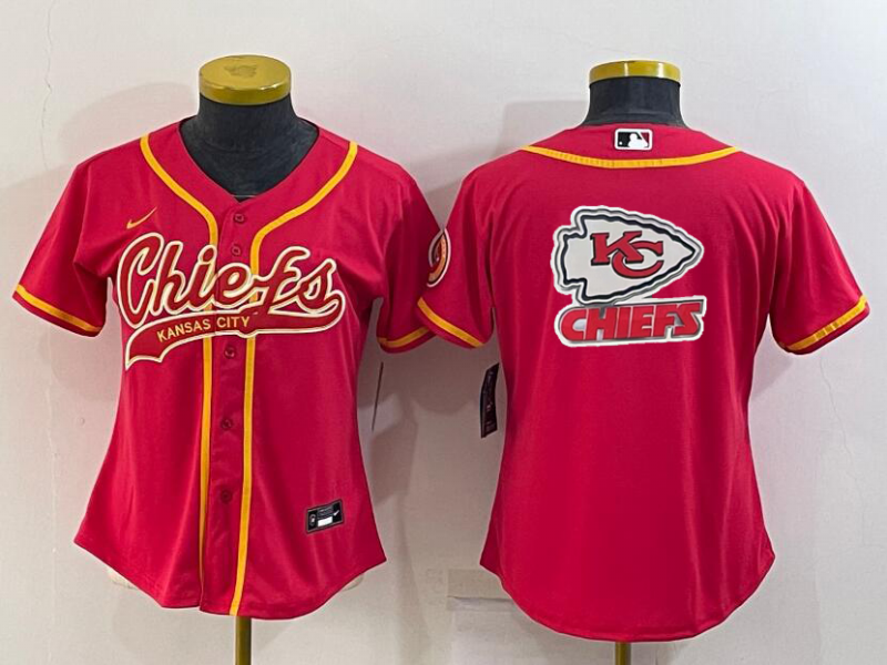 Youth Kansas City Chiefs Red Team Big Logo With Patch Cool Base Stitched Baseball Jersey Youth Kansas City Chiefs Red Team Big Logo With Patch Cool Base Stitched Baseball Jersey