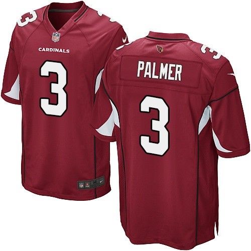 Nike Cardinals #3 Carson Palmer Red Alternate Youth Stitched NFL Elite Jersey