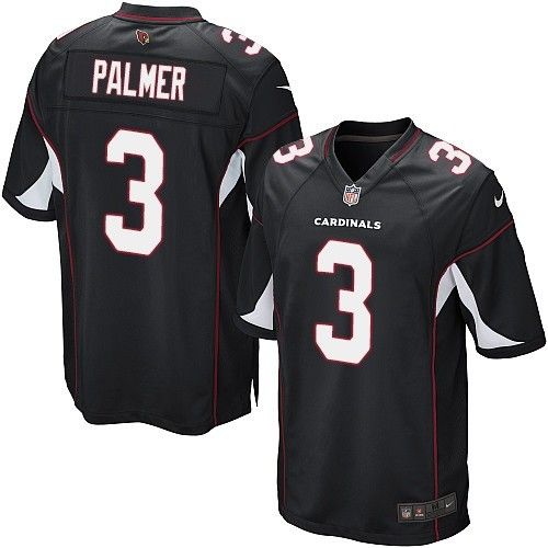 Nike Cardinals #3 Carson Palmer Black Alternate Youth Stitched NFL Elite Jersey Nike Cardinals #3 Carson Palmer Black Alternate Youth Stitched NFL Elite Jersey