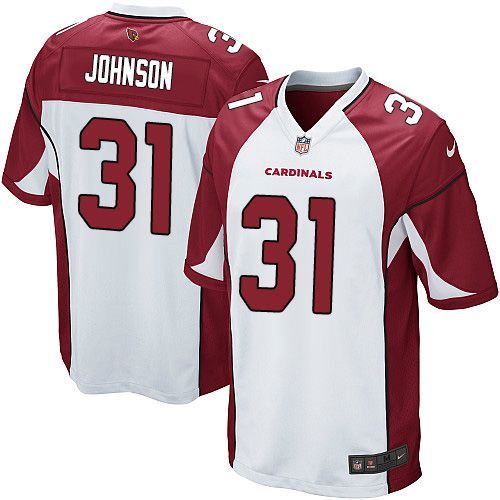 Nike Cardinals #31 David Johnson White Team Color Youth Stitched NFL Elite Jersey Nike Cardinals #31 David Johnson White Team Color Youth Stitched NFL Elite Jersey