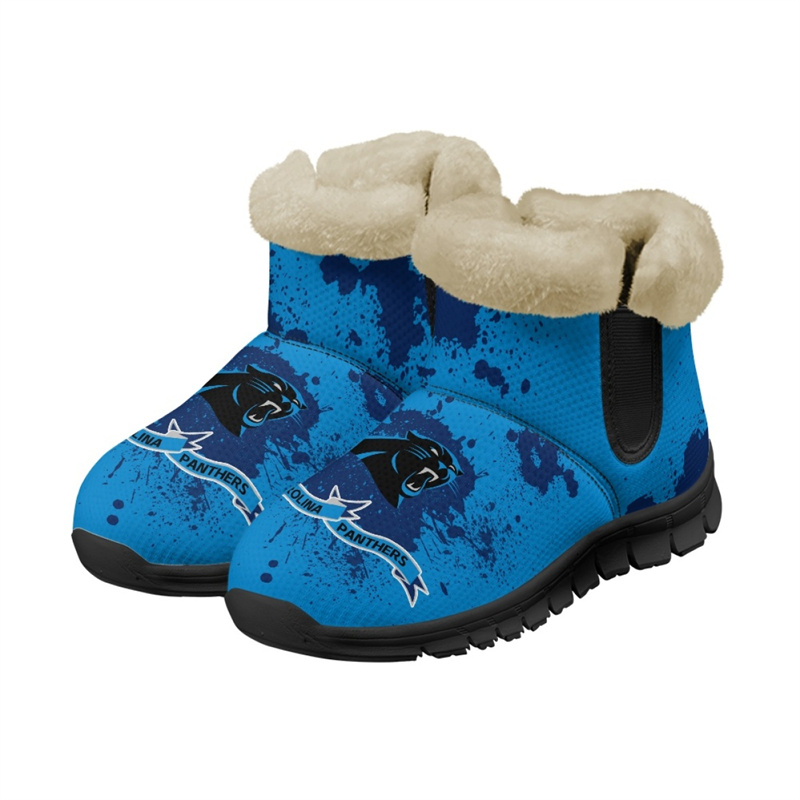Women's Carolina Panthers 2024 Snow Boots/Shoes 001(Pls check description for details)