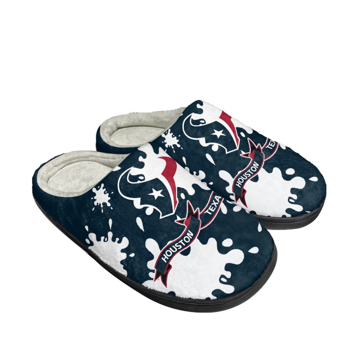 Men's Houston Texans Slippers/Shoes 006 Men's Houston Texans Slippers/Shoes 006