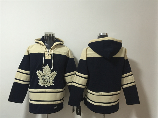Men's Toronto Maple Leafs Blank Black All Stitched Sweatshirt Hoodie Men's Toronto Maple Leafs Blank Black All Stitched Sweatshirt Hoodie