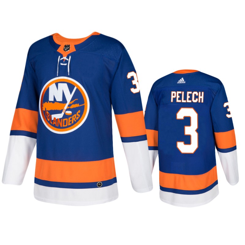 Men's New York Islanders #3 Adam Pelech Royal Stitched Jersey Men's New York Islanders #3 Adam Pelech Royal Stitched Jersey