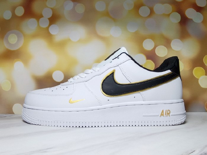 Men's Air Force 1 Low White/Black Shoes 0213 Men's Air Force 1 Low White/Black Shoes 0213