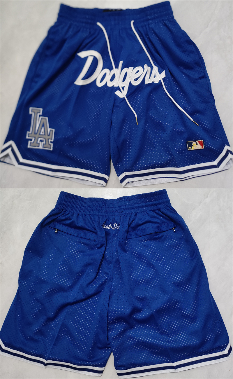 Men's Los Angeles Dodgers Royal Shorts Men's Los Angeles Dodgers Royal Shorts