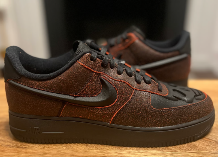 Men's Air Force 1 “Halloween Skull” Shoes 0377