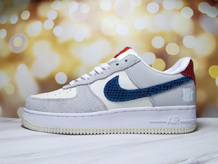 Men's Air Force 1 Low White/Grey Shoes 0216 Men's Air Force 1 Low White/Grey Shoes 0216