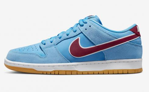 Men's Dunk Low Phillies Bubblegum University Blue Shoes 0219 Men's Dunk Low Phillies Bubblegum University Blue Shoes 0219