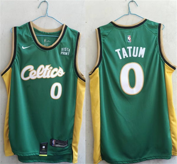 Men's Boston Celtics #0 Jayson Tatum Green Stitched Basketball Jersey Men's Boston Celtics #0 Jayson Tatum Green Stitched Basketball Jersey