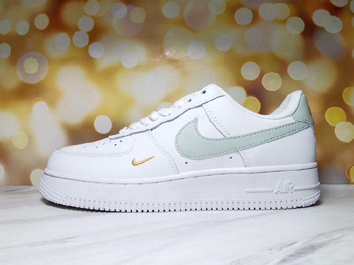 Men's Air Force 1 Low White/Grey Shoes 0221 Men's Air Force 1 Low White/Grey Shoes 0221