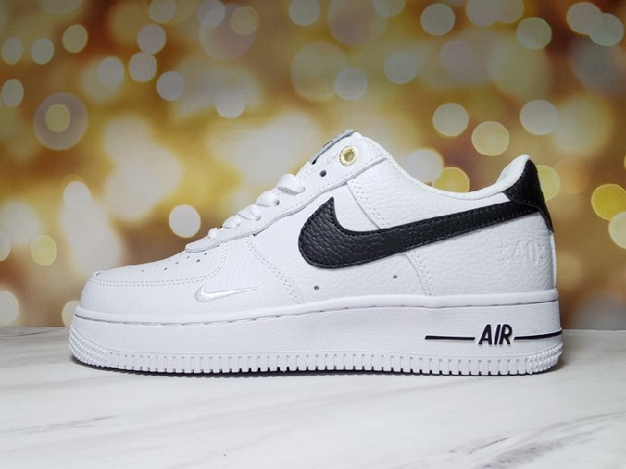 Men's Air Force 1 Low White/Black Shoes 0223 Men's Air Force 1 Low White/Black Shoes 0223