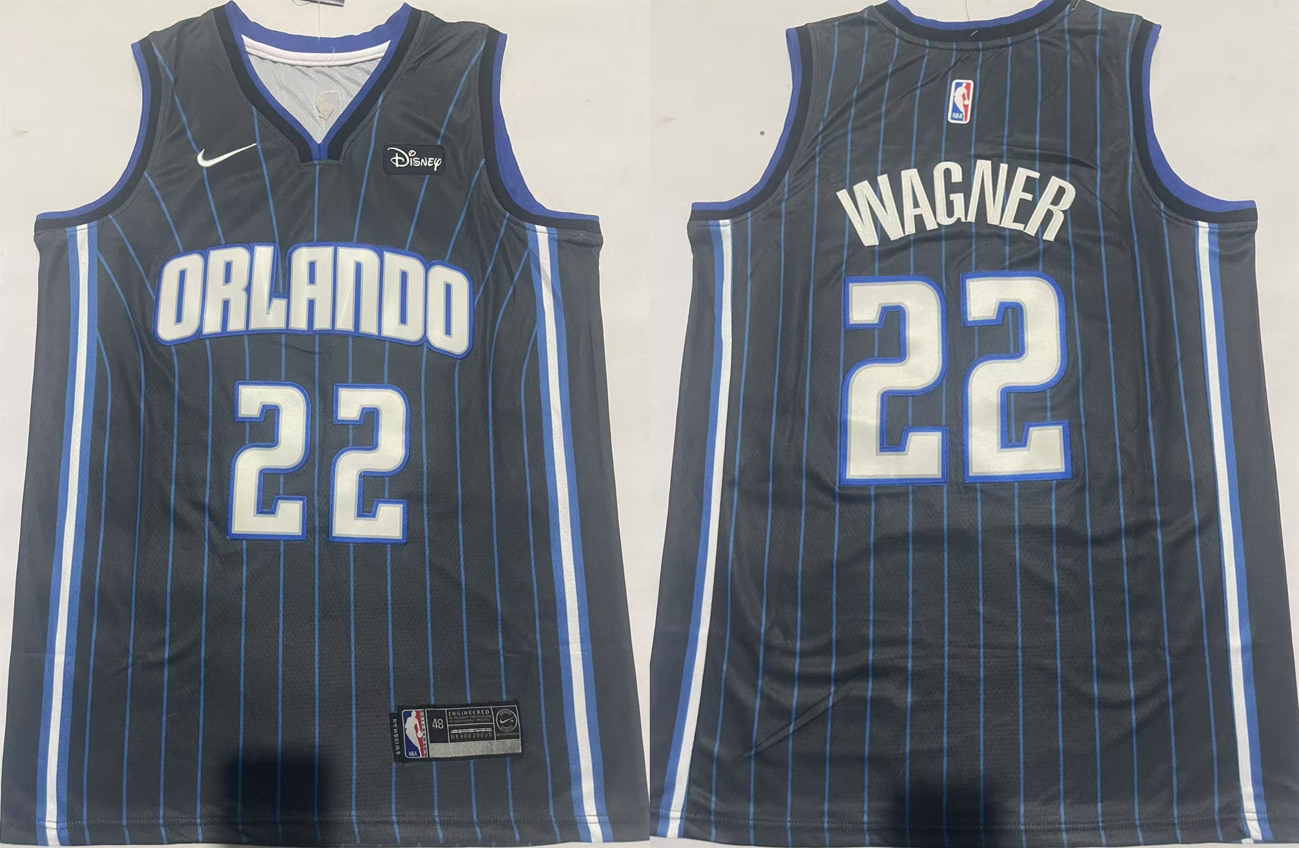 Men's Orlando Magic #22 Franz Wagner Black Icon Edition Stitched Basketball Jersey Men's Orlando Magic #22 Franz Wagner Black Icon Edition Stitched Basketball Jersey