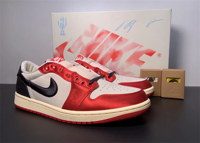 Men's Running Weapon Air Jordan 1 Red/Black/White Shoes 0594 Men's Running Weapon Air Jordan 1 Red/Black/White Shoes 0594