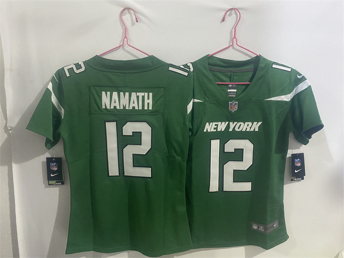 Youth New York Jets #12 Joe Namath Green Vapor Untouchable Limited Stitched Jersey Youth New York Jets #12 Joe Namath Green Vapor Untouchable Limited Stitched Jersey