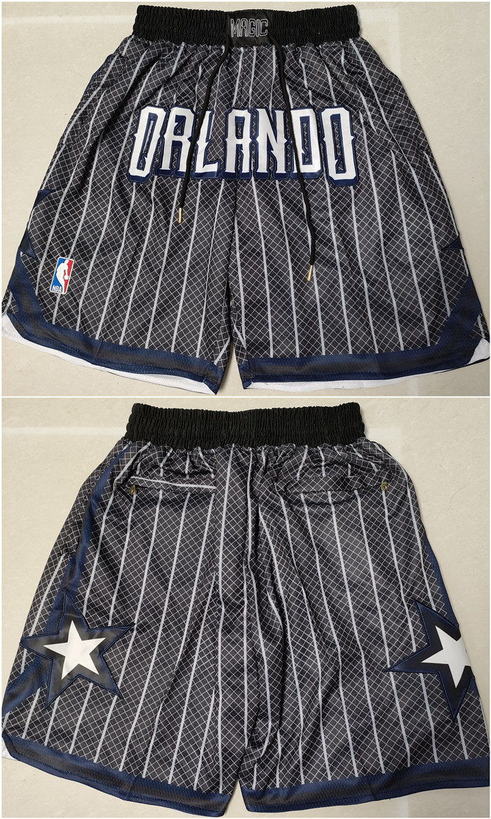 Men's Orlando Magic Black Shorts(Run Small) Men's Orlando Magic Black Shorts(Run Small)