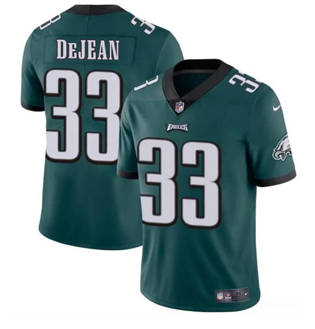 Youth Philadelphia Eagles #33 Cooper DeJean Green 2024 Draft Vapor Untouchable Limited Stitched Football Jersey