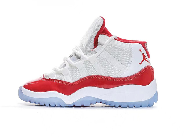 Youth Running Weapon Air Jordan 11 Red/White Shoes 003 Youth Running Weapon Air Jordan 11 Red/White Shoes 003