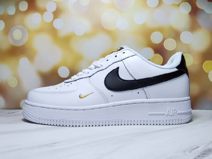 Men's Air Force 1 Low White/Black Shoes 0234 Men's Air Force 1 Low White/Black Shoes 0234