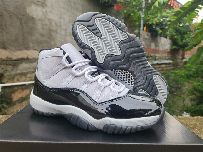 Men's Running weapon Air Jordan 11 White/Black Shoes 094 Men's Running weapon Air Jordan 11 White/Black Shoes 094