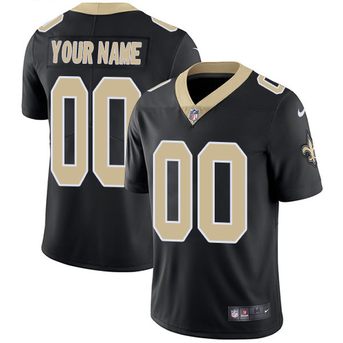 Youth New Orleans Saints ACTIVE PLAYER Custom Black Vapor Untouchable Limited Stitched NFL Jersey Youth New Orleans Saints ACTIVE PLAYER Custom Black Vapor Untouchable Limited Stitched NFL Jersey