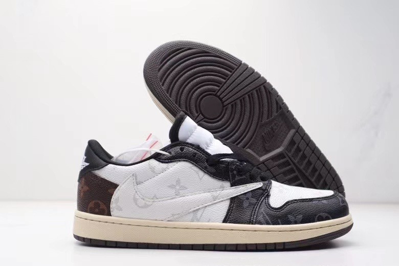 Men's Running Weapon Air Jordan 1 Travis Scott X Low OG 