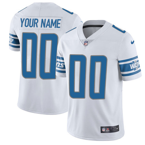 Youth Detroit Lions ACTIVE PLAYER Custom White Vapor Untouchable Limited Stitched Jersey Youth Detroit Lions ACTIVE PLAYER Custom White Vapor Untouchable Limited Stitched Jersey
