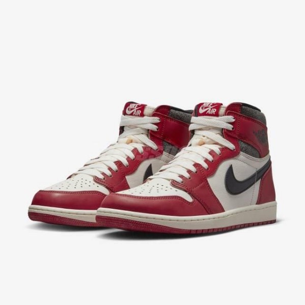 Men's Running Weapon Air Jordan 1 Red Black Shoes 329 Men's Running Weapon Air Jordan 1 Red Black Shoes 329