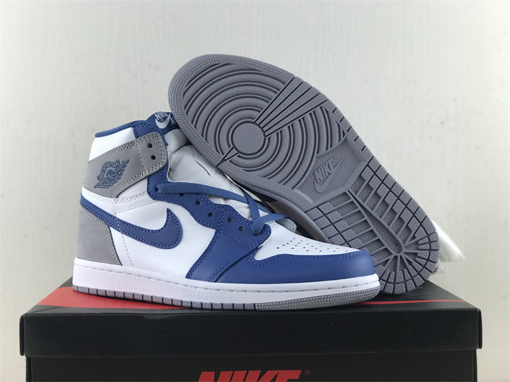 Men's Running Weapon Air Jordan 1 Blue Shoes 304 Men's Running Weapon Air Jordan 1 Blue Shoes 304