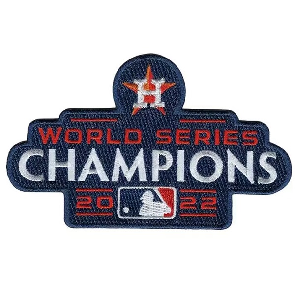 Houston Astros 2022 World Series Champions Embroidered Patch Houston Astros 2022 World Series Champions Embroidered Patch