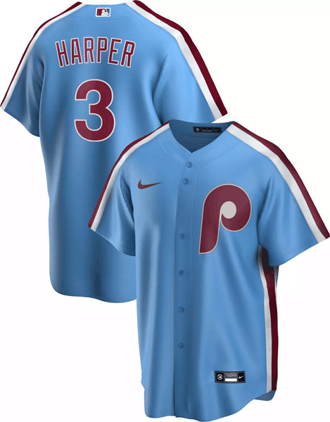 Youth Philadelphia Phillies #3 Bryce Harper Blue Cool Base Stitched Baseball Jersey Youth Philadelphia Phillies #3 Bryce Harper Blue Cool Base Stitched Baseball Jersey
