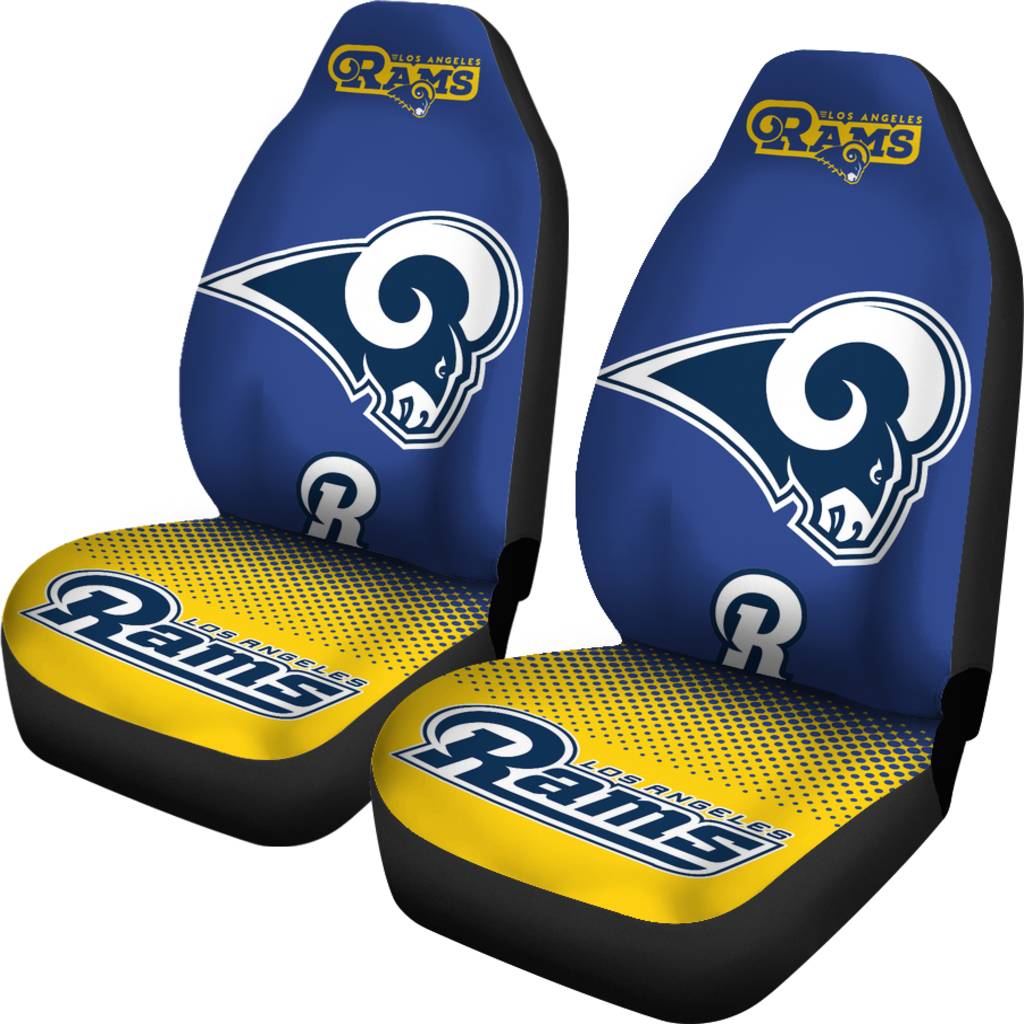 Los Angeles Rams New Fashion Fantastic Car Seat Covers 001(Pls Check Description For Details)