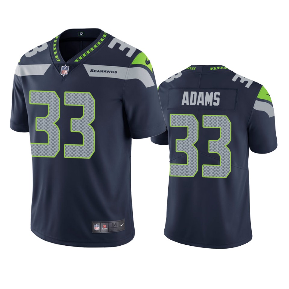 Youth Seattle Seahawks #33 Jamal Adams Navy Vapor Untouchable L Limited Stitched NFL Jersey Youth Seattle Seahawks #33 Jamal Adams Navy Vapor Untouchable L Limited Stitched NFL Jersey