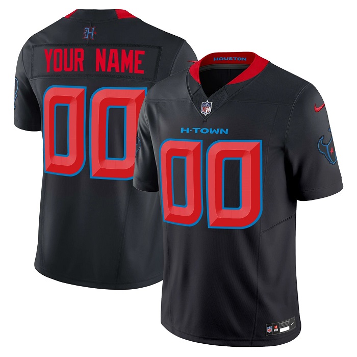 Youth Houston Texans Active Player Custom Navy 2024 2nd Alternate F.U.S.E Vapor Untouchable Limited Stitched Football Jersey Youth Houston Texans Active Player Custom Navy 2024 2nd Alternate F.U.S.E Vapor Untouchable Limited Stitched Football Jersey