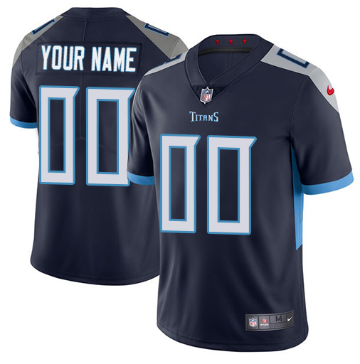 Youth Tennessee Titans ACTIVE PLAYER Custom Navy Stitched Jersey Youth Tennessee Titans ACTIVE PLAYER Custom Navy Stitched Jersey