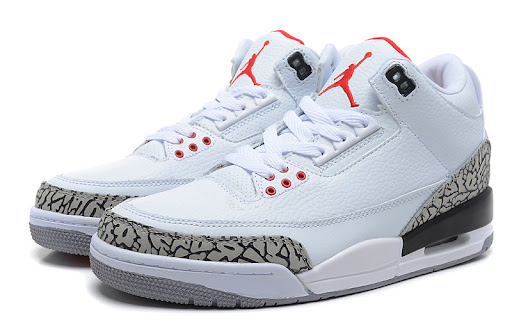 Women's Running weapon Air Jordan 3 White shoes 0015 Women's Running weapon Air Jordan 3 White shoes 0015