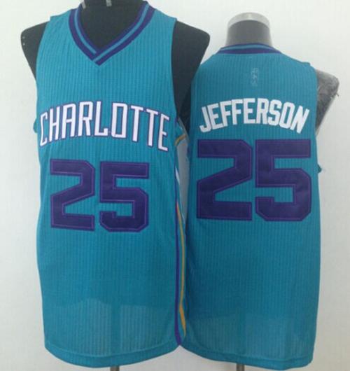 Revolution 30 Hornets #25 Al Jefferson Light Blue Stitched NBA Jersey Revolution 30 Hornets #25 Al Jefferson Light Blue Stitched NBA Jersey