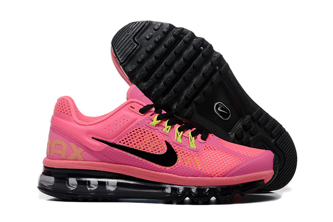 Men's Hot sale Running weapon Air Max 2013 Pink Shoes 010