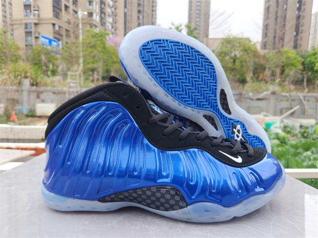 Men's Air Foamposite Pro Blue Shoes 006